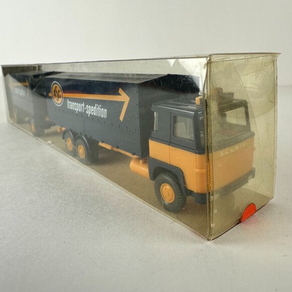 Wiking ASG Fernlastzug 2460 Scale Model Truck In Original Box - Picture 2 of 5